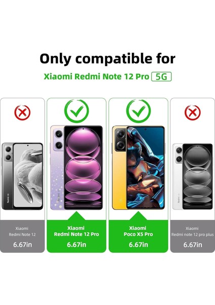 Xiaomi Poco X5 Pro Kılıf 360 Şeffaf Ön Arka Korumalı Şeffaf Silikon