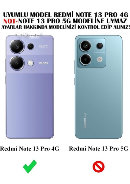 Xiaomi Redmi Note 13 Pro 4g Kılıf 360 Şeffaf Ön Arka Korumalı Şeffaf Silikon fiyatları