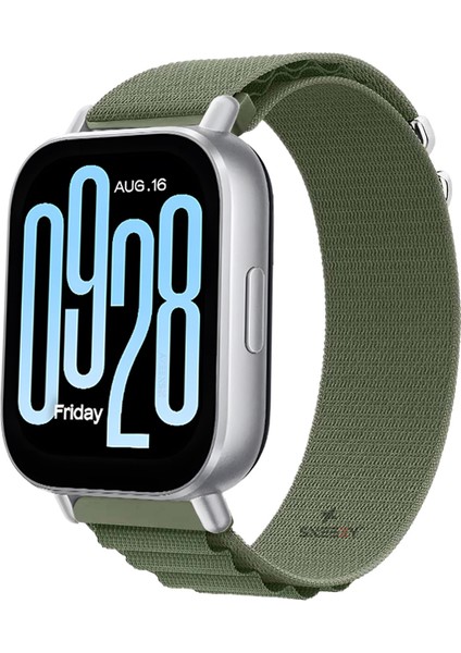Xiaomi Redmi Watch 5 Active/Redmi 5 Lite Uyumlu Alpine Loop Kancalı Kumaş Kordon