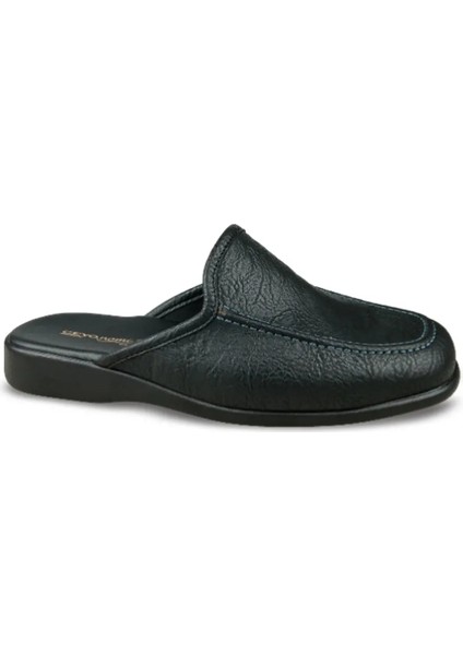 Siyah Ortopedik Damat Ceyiz Bohça Rahat Ev Terliği Renon