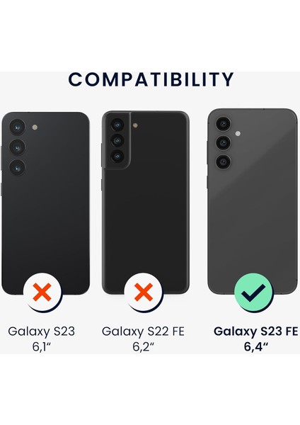 Samsung Galaxy S23 Fe Kılıf 360 Şeffaf Ön Arka Korumalı Şeffaf Silikon fiyatları