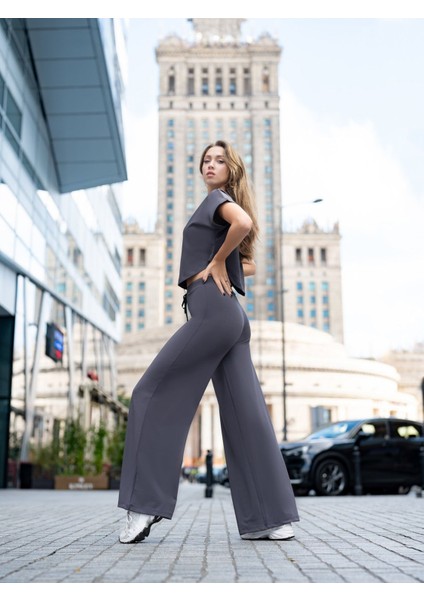 Antrasit Yoga Pantolon Tayt modelleri