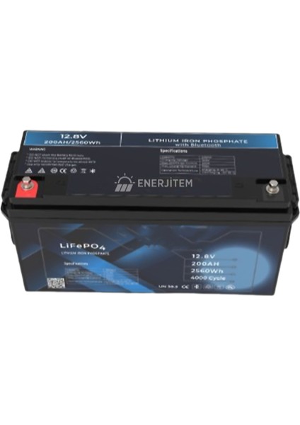 51.2V 100AH Lifepo4 Lityum Demir Fosfat Batarya, 5120 Wh, Abs Kasa