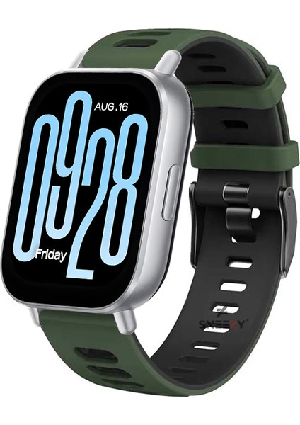 Xiaomi Redmi Watch 5 Active/Redmi 5 Lite Uyumlu Stride Renkli Tokalı Soft Silikon Kordon