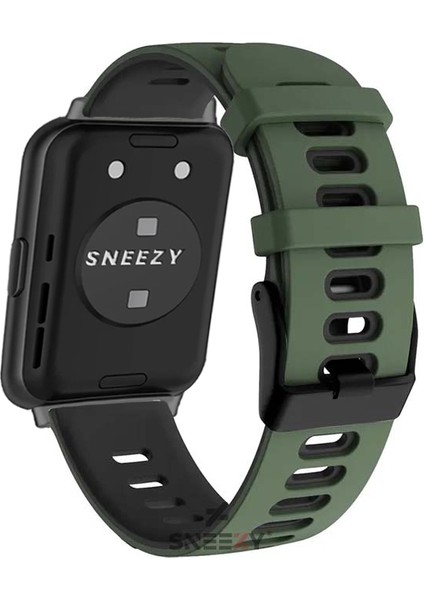 Xiaomi Redmi Watch 5 Active/Redmi 5 Lite Uyumlu Stride Renkli Tokalı Soft Silikon Kordon