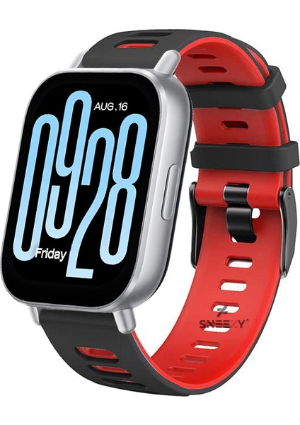 Xiaomi Redmi Watch 5 Active/Redmi 5 Lite Uyumlu Stride Renkli Tokalı Soft Silikon Kordon