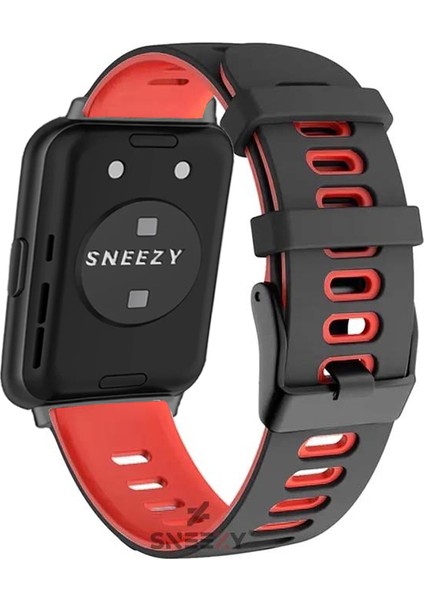 Xiaomi Redmi Watch 5 Active/Redmi 5 Lite Uyumlu Stride Renkli Tokalı Soft Silikon Kordon