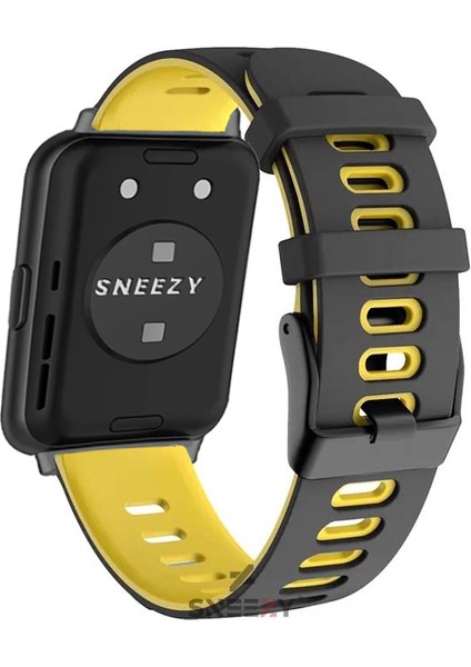 Xiaomi Redmi Watch 5 Active/Redmi 5 Lite Uyumlu Stride Renkli Tokalı Soft Silikon Kordon