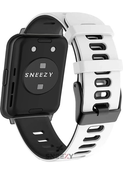 Xiaomi Redmi Watch 5 Active/Redmi 5 Lite Uyumlu Stride Renkli Tokalı Soft Silikon Kordon
