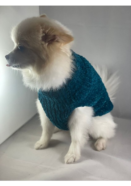 El Yapımı Köpek Kıyafet(Lacivert Xs)