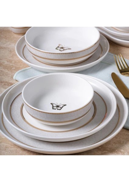 Bilbao 30 Parça 6 Kişilik Yemek Takımı 65691