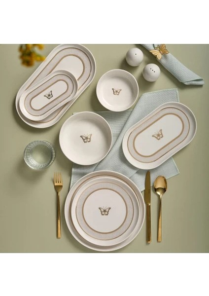 Bilbao 30 Parça 6 Kişilik Yemek Takımı 65691 fırsatları