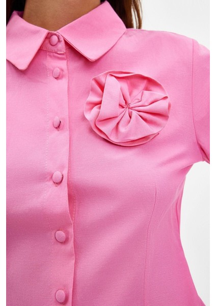 Yeni Regular Casual Günlük Poplin Dokuma Gömlek Yaka Uzun Kol A-Line Maxi Boy Tesettür Elbise fırsatları