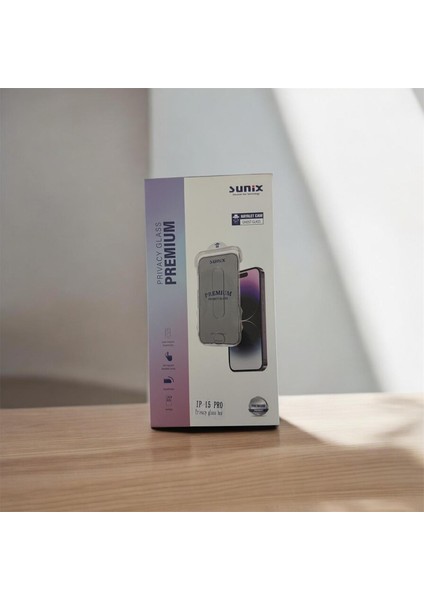 Iphone 15 Pro Magic Hayalet Ekran Koruyucu 9h Glass Otomatik Hizalama Aparatlı Kolay Kurulum