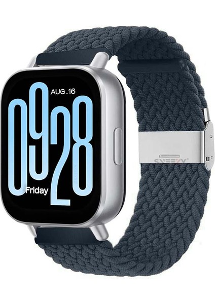 Xiaomi Redmi Watch 5 Active/Redmi 5 Lite Uyumlu Metal Klips Solo Fiberlink Örgü Kordon