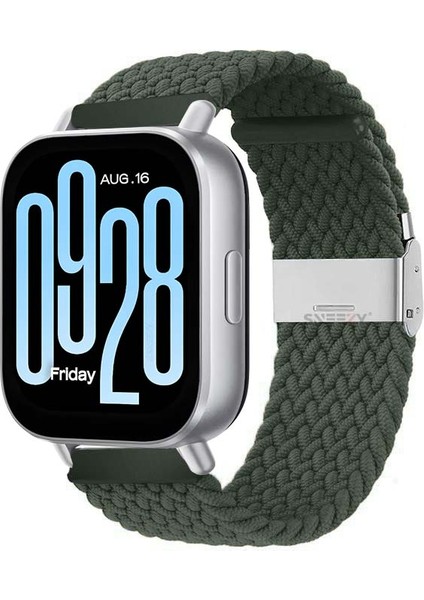 Xiaomi Redmi Watch 5 Active/Redmi 5 Lite Uyumlu Metal Klips Solo Fiberlink Örgü Kordon