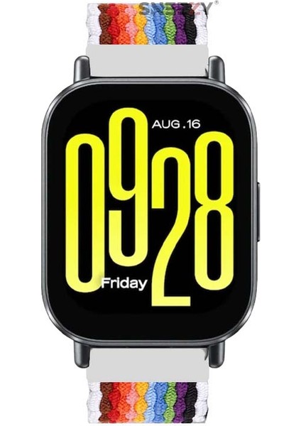 Xiaomi Redmi Watch 5 Active/Redmi 5 Lite Uyumlu Metal Klips Solo Fiberlink Örgü Kordon modelleri
