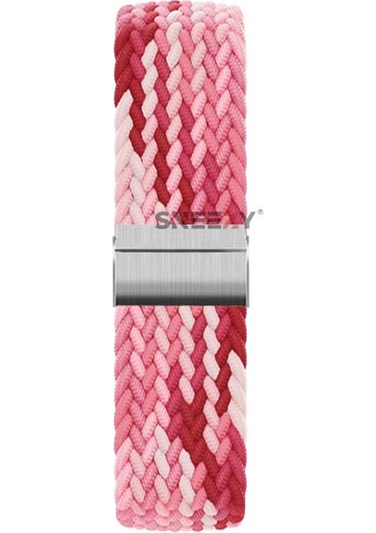 Xiaomi Redmi Watch 5 Active/Redmi 5 Lite Uyumlu Metal Klips Solo Fiberlink Örgü Kordon