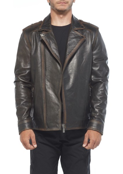 Deri Mont - Koyu Kahve M