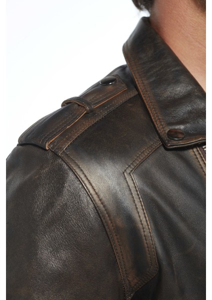 Deri Mont - Koyu Kahve M modelleri