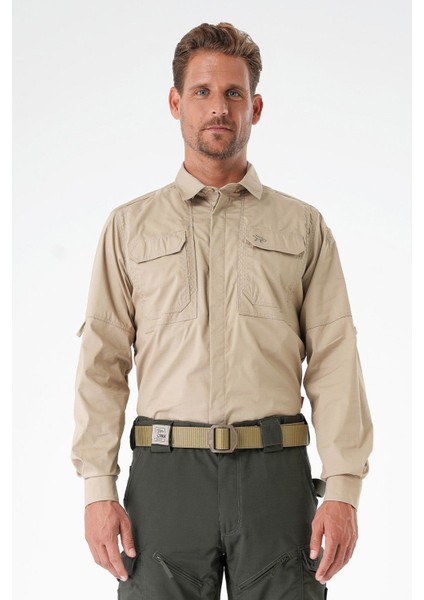Mecanık® Alpha Mete Gömlek Zeytin Yeşili - 4xl