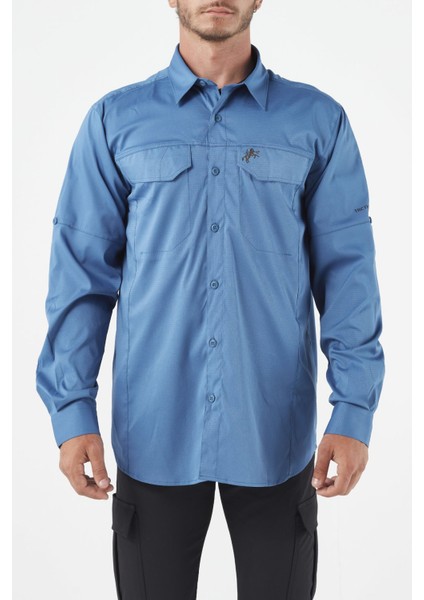 Fatih Gömlek - Mavi Xxl