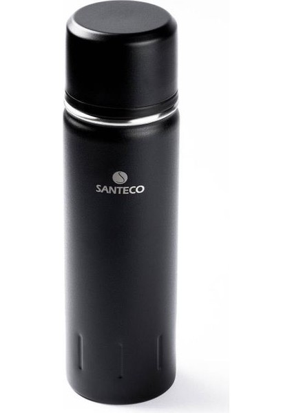 Haers Siyah Çift Katmanlı Paslanmaz Çelik Termos 500ML