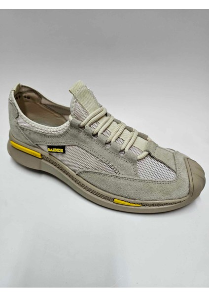 Hakiki Deri Bej Rengi Yazlık Bağcıklı Esnek Kauçuk Taban Erkek Ayakkabı C-82314702 fiyatları