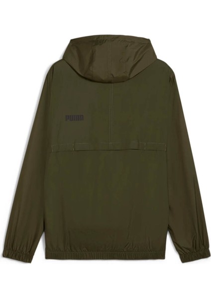 Erkek Yağmurluk&rüzgarlık Koyu Haki 847484-70 Puma Ess Solid Windbreaker
