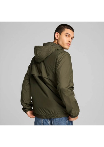 Erkek Yağmurluk&rüzgarlık Koyu Haki 847484-70 Puma Ess Solid Windbreaker