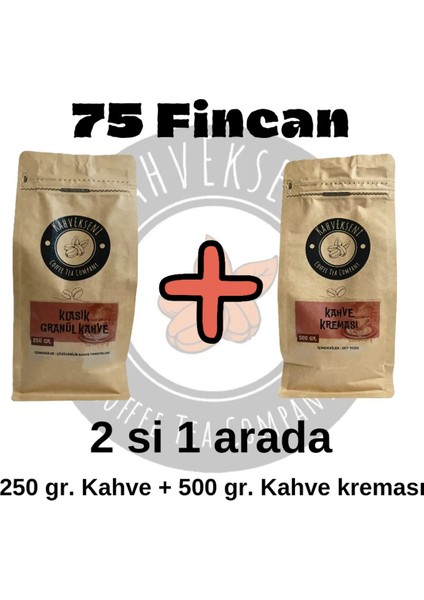 2'si 1 Aradahazır Kahve 750 gr