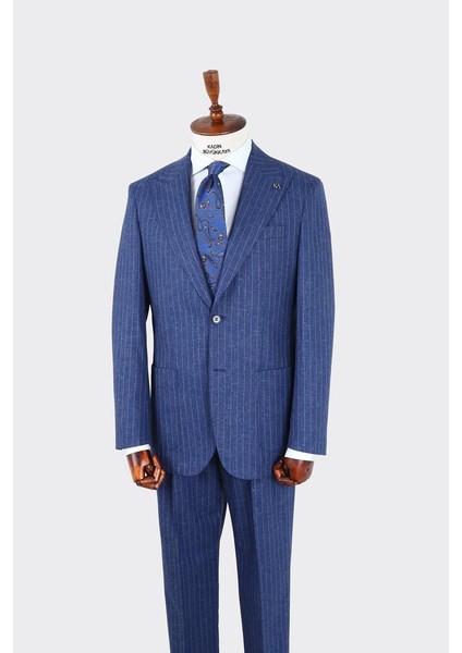 Kırlangıç Yaka Pileli Erkek Takım ELBISE-KAX1305S fiyatları