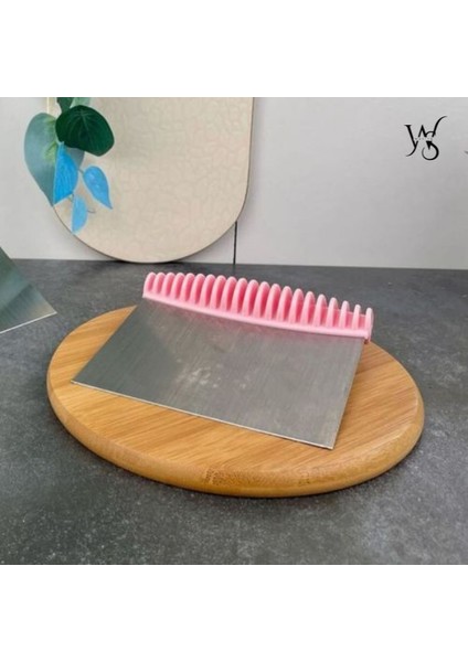 Home (2 Adet) Paslanmaz Çelik Hamur Kesme Aparatı-Krema ve Çikolata Spatulası modelleri
