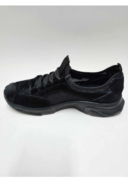 Hakiki Deri Siyah Renk Yazlık Bağcıklı Esnek Kauçuk Taban Erkek Ayakkabı C-82314702 modelleri
