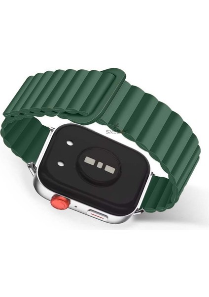 Xiaomi Redmi Watch 5 Active/Redmi 5 Lite Uyumlu Harmony Duo Magnetik Silikon Kordon