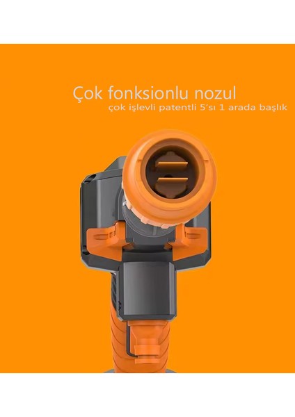 16 Lt Akülü Yüksek Basınçlı Arac Yıkama Tabancası
