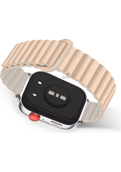 Xiaomi Redmi Watch 5 Active/Redmi 5 Lite Uyumlu Harmony Duo Magnetik Silikon Kordon fiyatları