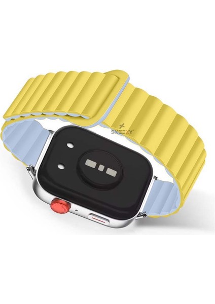 Xiaomi Redmi Watch 5 Active/Redmi 5 Lite Uyumlu Harmony Duo Magnetik Silikon Kordon fiyatları