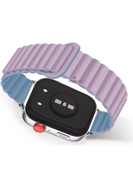 Xiaomi Redmi Watch 5 Active/Redmi 5 Lite Uyumlu Harmony Duo Magnetik Silikon Kordon fiyatları