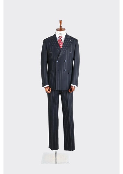 Kırlangıç Yaka Kruvaze Erkek Takım ELBISE-KAX1201S fırsatları