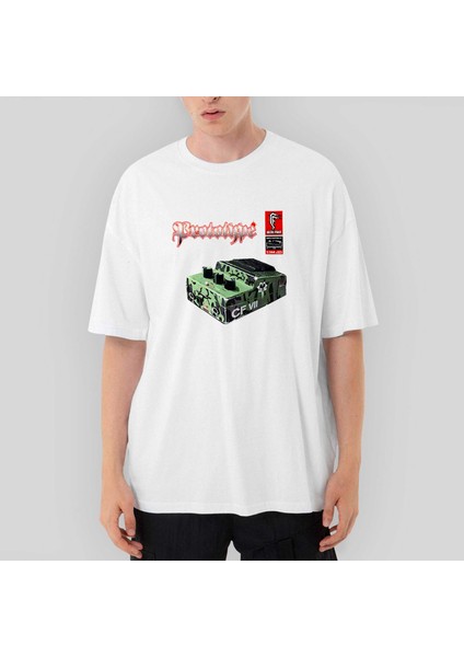 Celtic Frost Prototype Oversize Beyaz Tişört