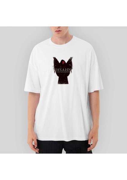 Ihsahn The Adversary Oversize Beyaz Tişört Oversize Beyaz Tişört
