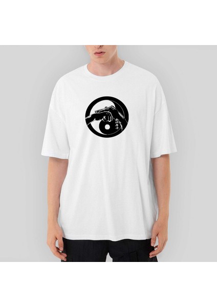 Shorin Ryu Karete Art Oversize Beyaz Tişört