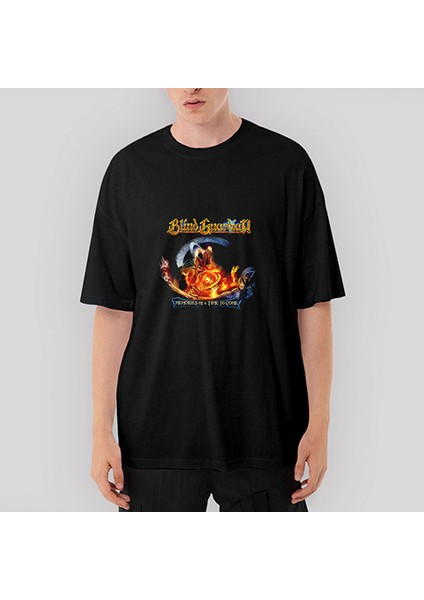 Blind Guardian Memories Oversize Siyah Tişört