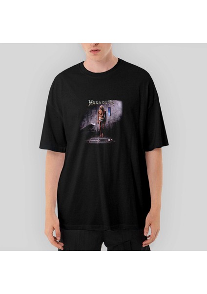 Megadeth Countdown To Extinction Oversize Siyah Tişört