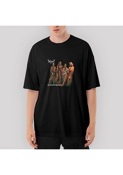 Beherit Oath Of Black Blood Oversize Siyah Tişört