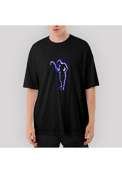 Hunter x Hunter Hisoka Oversize Siyah Tişört