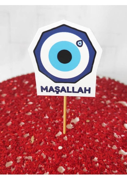 Beyhan Bayhan 30 Adet Dekoratif Nazarboncuk Baskılı Karton Sünnet Kürdanı - Maşallah fiyatları