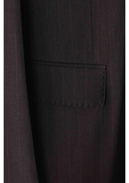 Kırlangıç Yaka Kruvaze Erkek Takım ELBISE-KAX1257S indirimleri