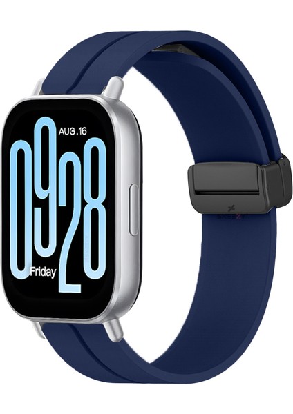 Xiaomi Redmi Watch 5 Active/Redmi 5 Lite Uyumlu Manyetik Tokalı Yumuşak Soft Silikon Kordon
